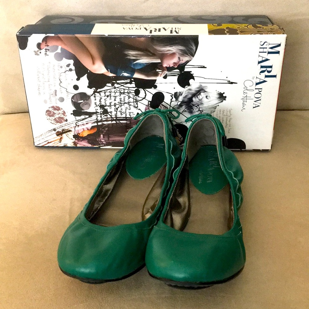 Cole Haan Maria Sharapova Leather Ballet Flats